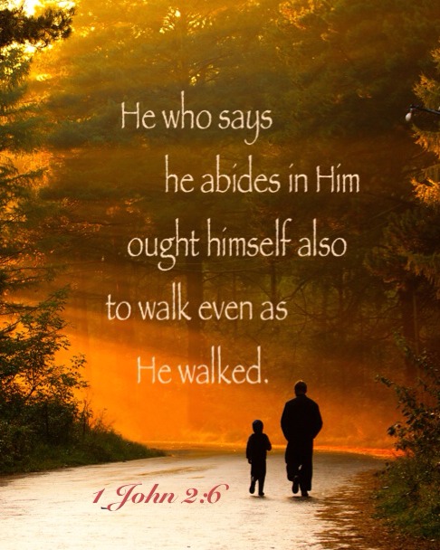 Living the God-man Life by Denying our Natural Life and Living by the Divine Life. 1 John 2:6 He who says he abides in Him ought himself also to walk even as He walked.