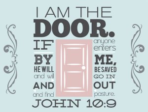 Christ Shepherds us by Being our Life and by Living in us; He Guides us into His Flock (see John 10:9, I am the door; if anyone enters through Me, he shall be saved and shall go in and go out and shall find pasture)