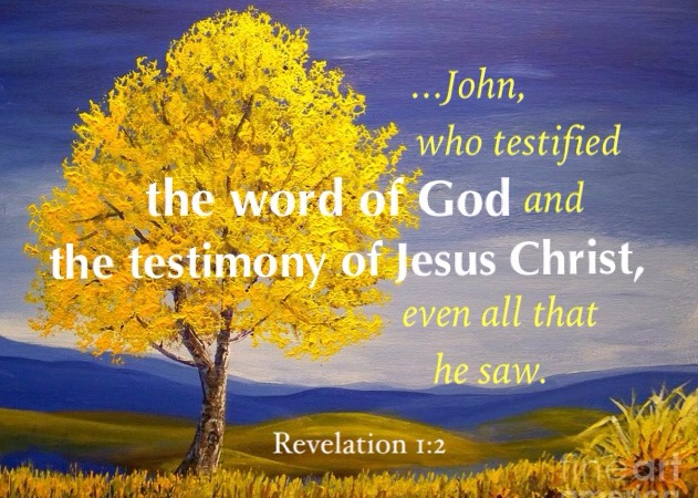 The Goal of the Mending Ministry is the Testimony of Jesus, the Golden Lampstands! Rev. 1:2 ...John, who testified the word of God and the testimony of Jesus Christ, even all that he saw