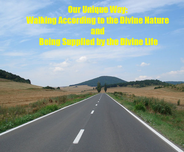 Our Unique Way - Walking According to the Divine Nature and Being Supplied by the Divine Life