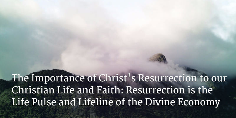 The Importance of Christ's Resurrection to our Christian Life and Faith: Resurrection is the Life Pulse and Lifeline of the Divine Economy