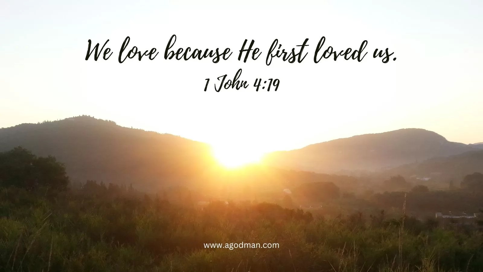 We love because He first loved us. 1 John 4:19. Sharing on, Love Prevails: We Love because He First Loved Us with His Divine Love (2023 NACT)