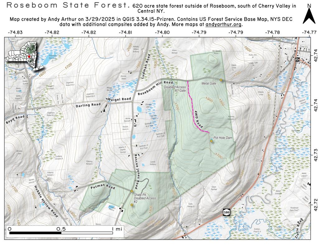  Roseboom State Forest