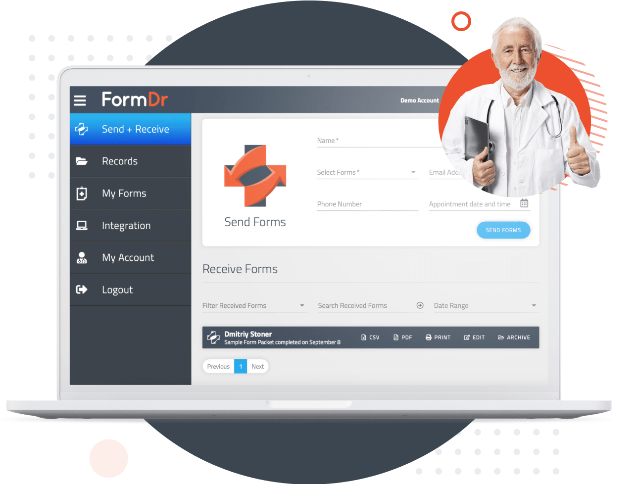 Encrypted HIPAA Compliant Forms