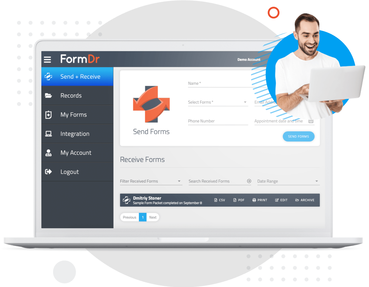 Encrypted HIPAA Compliant Forms