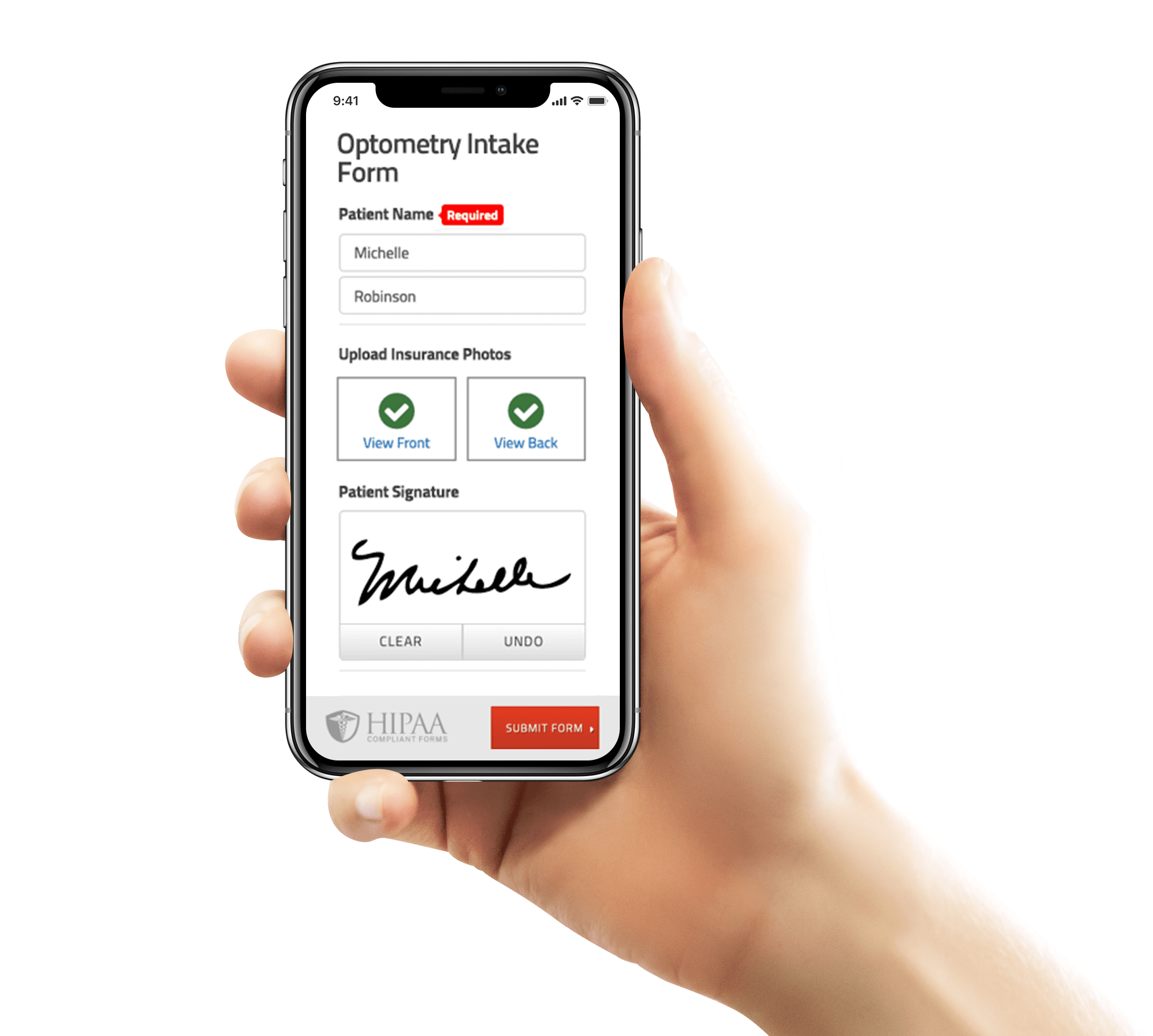 Optometry Intake Form