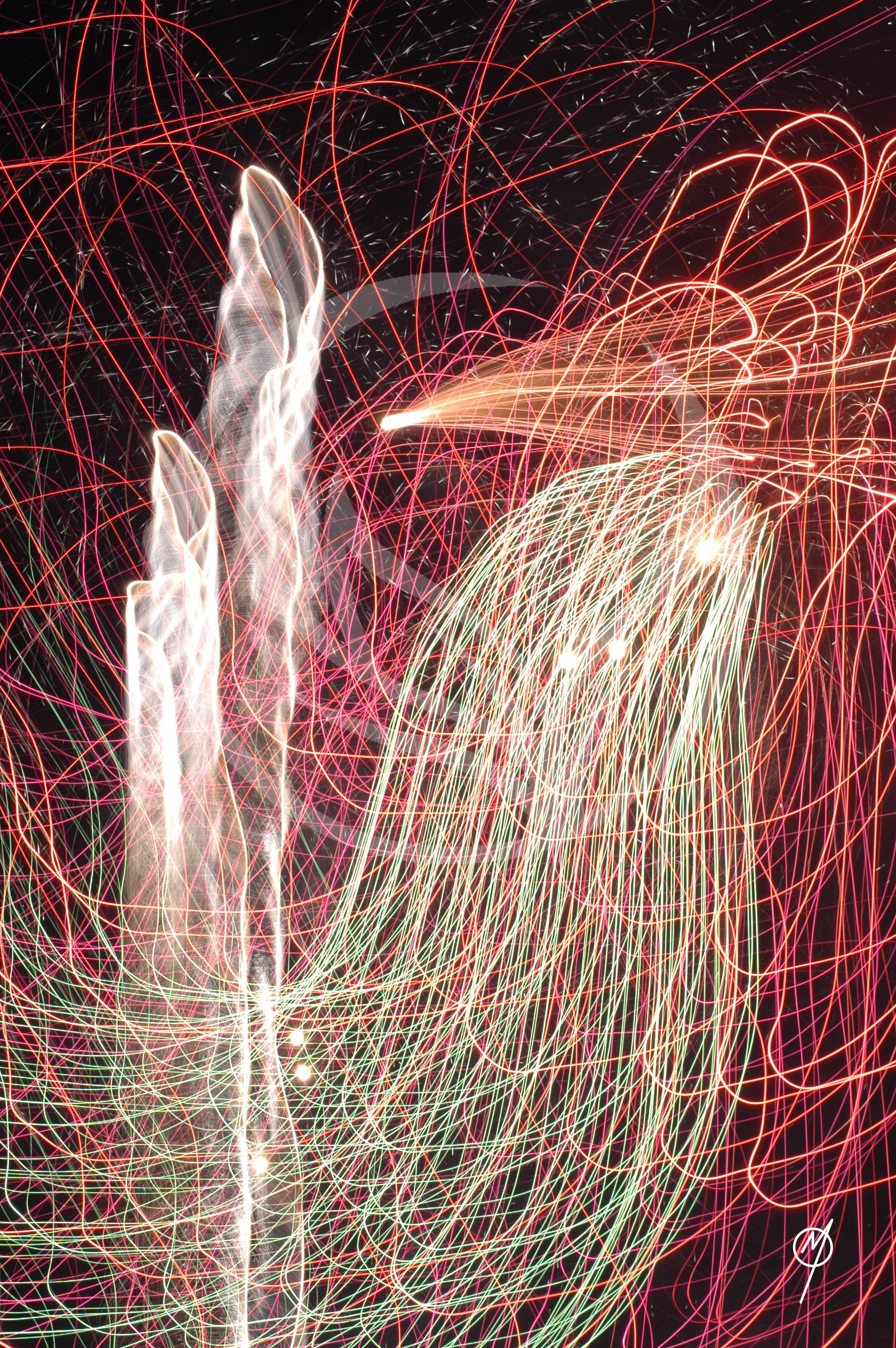 Firework Ghosts (photo)