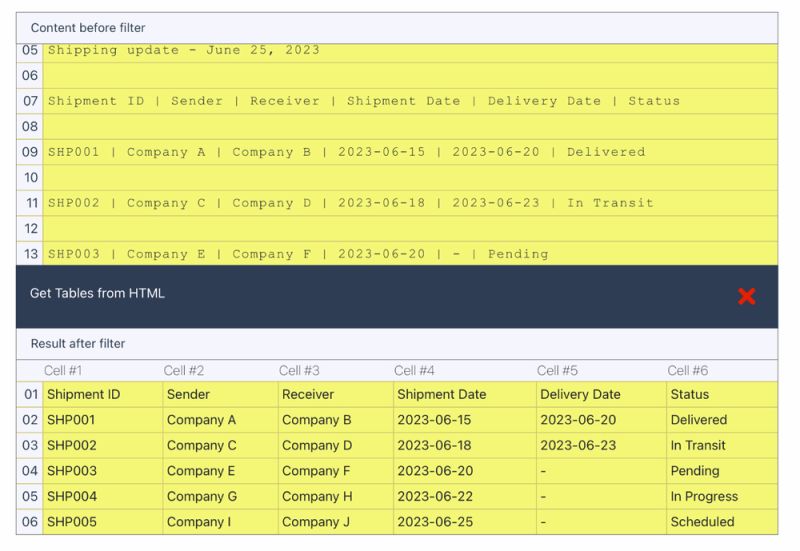 Parse A Table From An Email To Excel Mailparser - Beautiful Landscape Wallpaper - Mobile