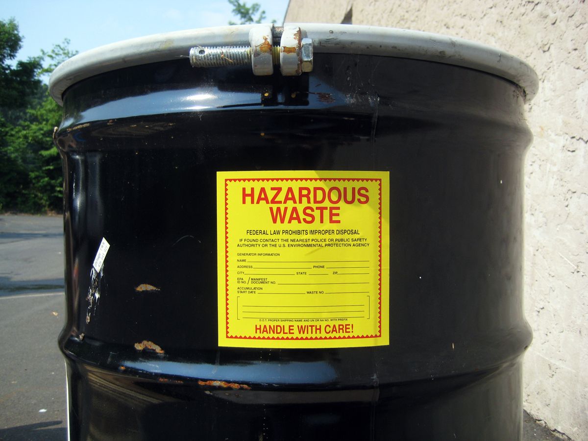 The Anatomy of a Hazardous Waste Label | Maine Labpack