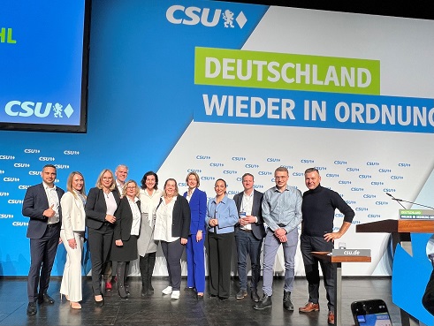 Starkes Signal der unterfränkischen CSU bei der Listenaufstellung zur Bundestagswahl