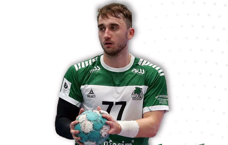 Handball-Drittligist Wölfe Würzburg bindet Leistungsträger Luis Franke für weitere zwei Jahre an´s Rudels