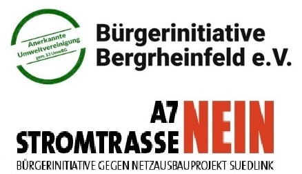 Wer soll das bezahlen? Bürgerinitiativen sprechen vom Milliardengrab SuedLink und fordern eine Neuplanung des Netzausbaus