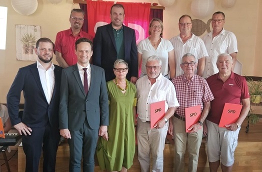 Die SPD Abersfeld feierte ihr 50-jähriges Jubiläum mit zahlreichen Ehrungen