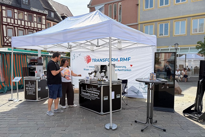 Innovativer Ansatz zum Technologietransfer: Mainfränkisches Regionalprojekt „transform.RMF“