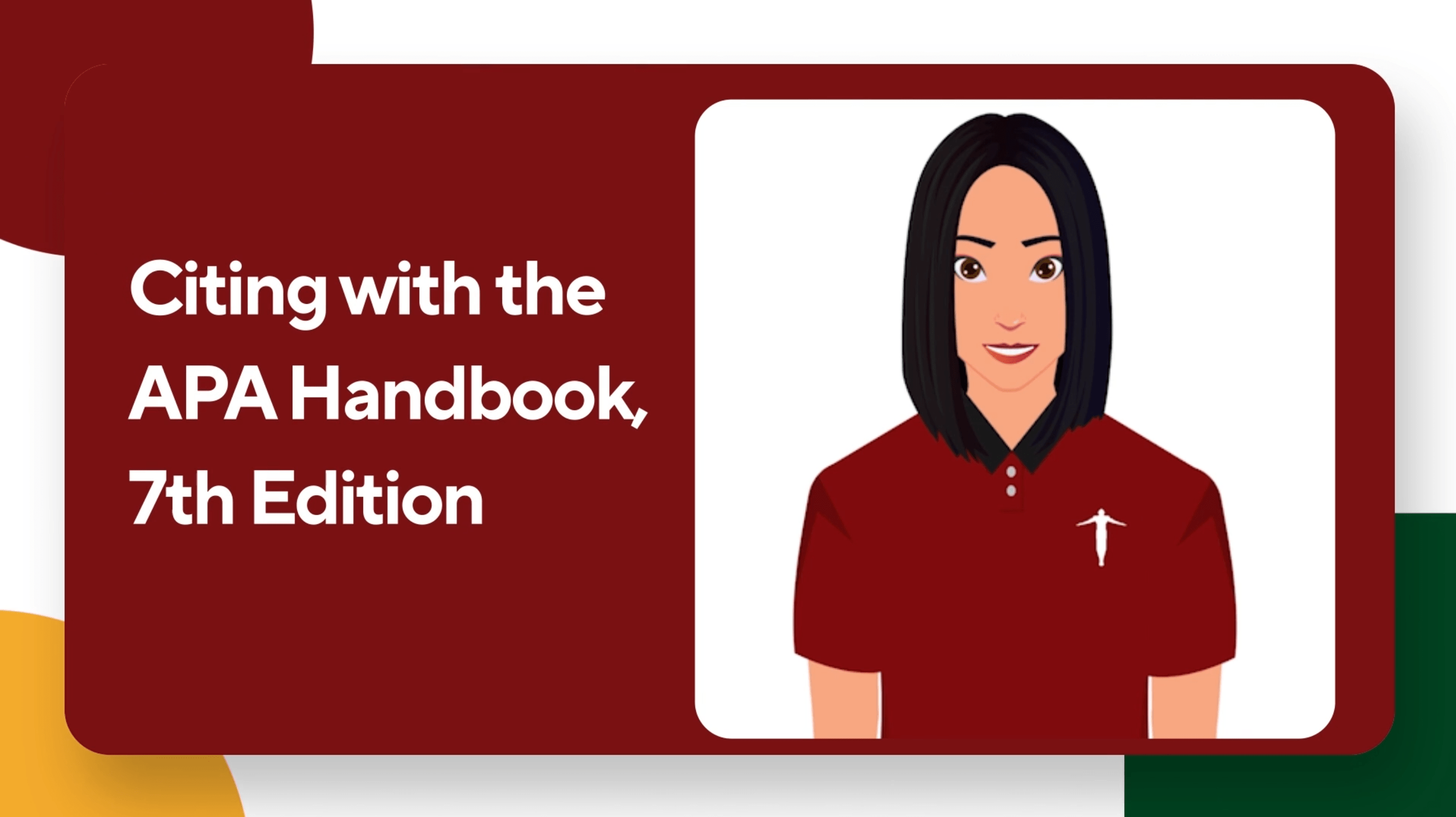 Citing with APA Handbook (7th Edition) – The University Library ...