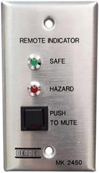 Bender Mk2450 LED Single Gang Wall Mount Remote Annunciator