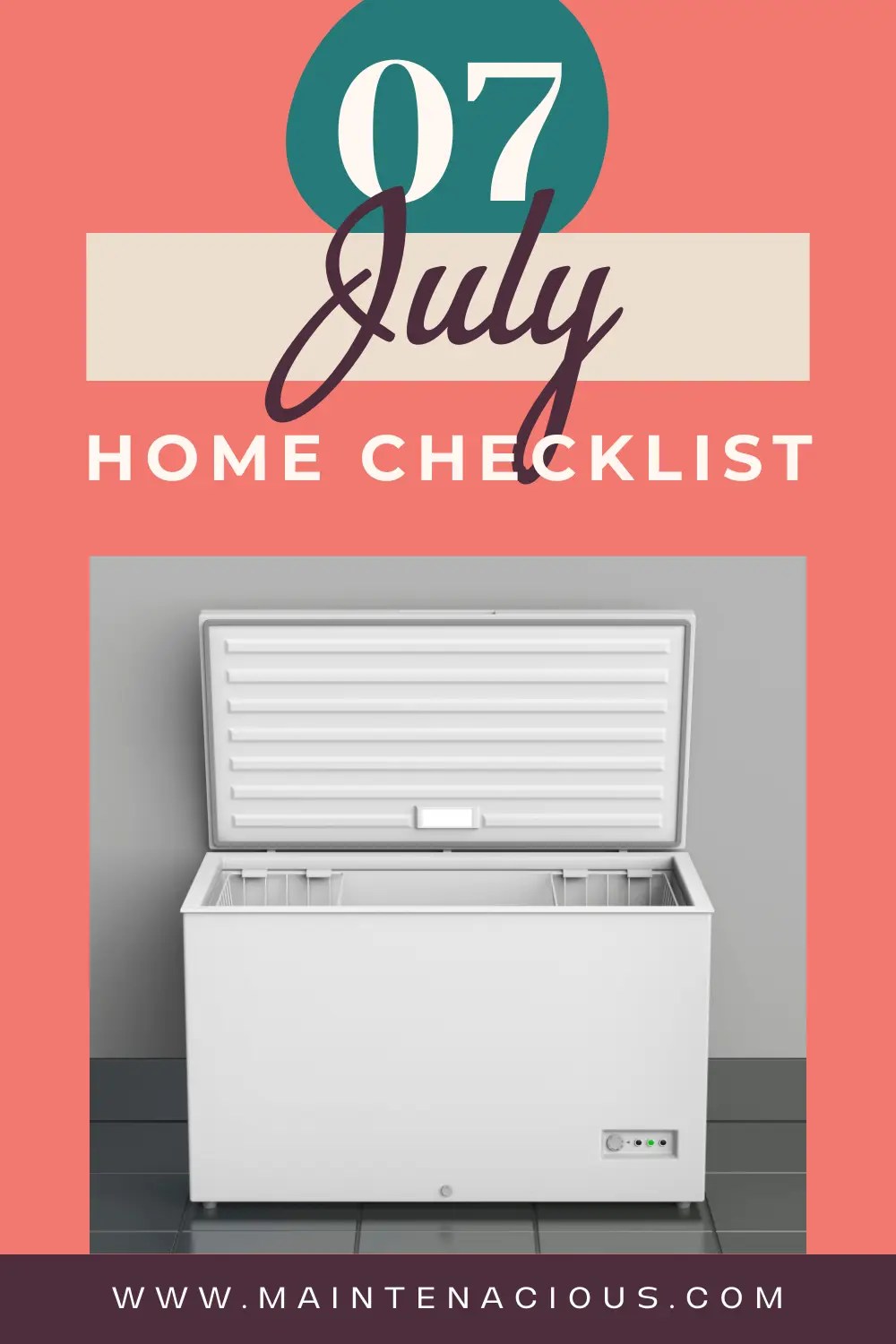 Picture of a deep freeze