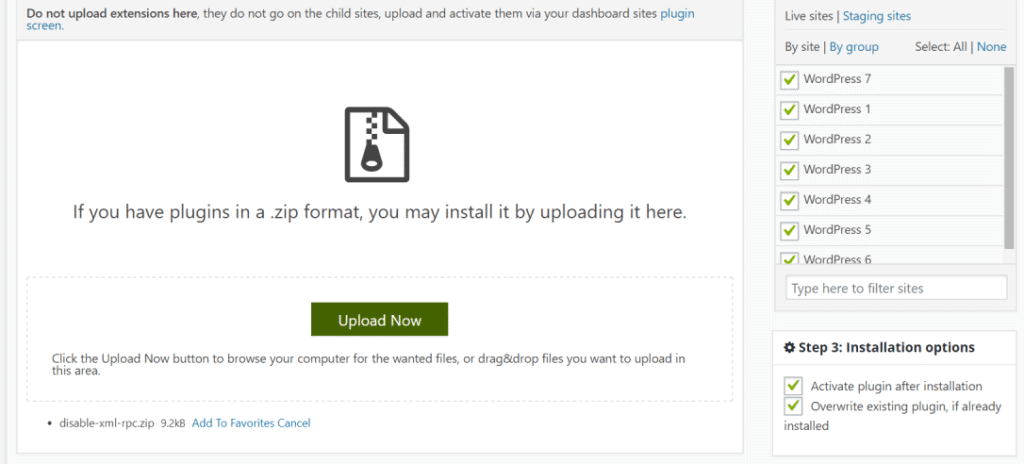 Block all xmlrpc.php requests in wordpress · 3. Protecting Child Sites From Xml Rpc Brute Force Attacks Mainwp Wordpress Management