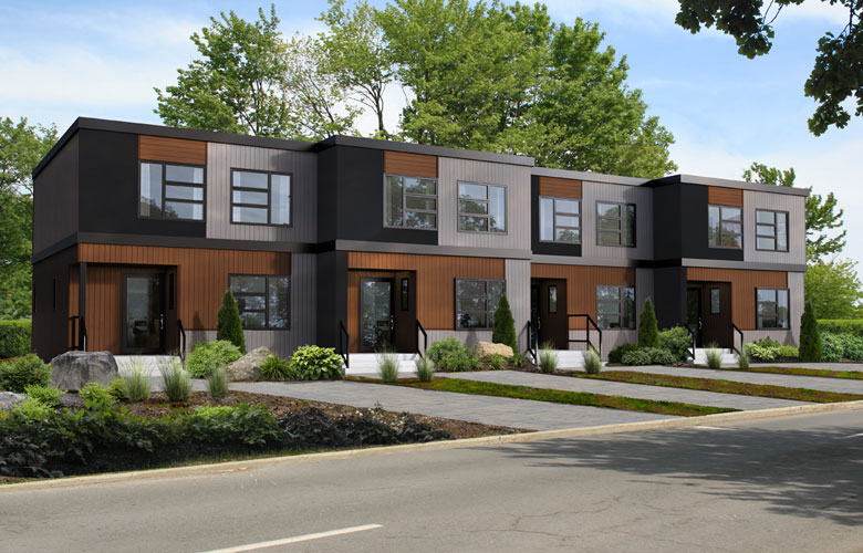 House Plans for Sale - FourPlex, 4 Plex, QuadPlex Plans ...