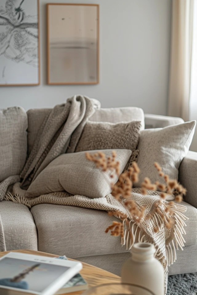 Beige and grey living room ideas for chic decor
