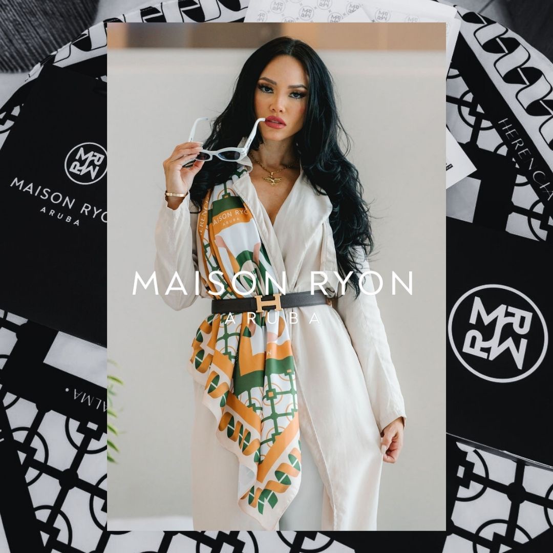 ALMA Silk Scarf - Image 2