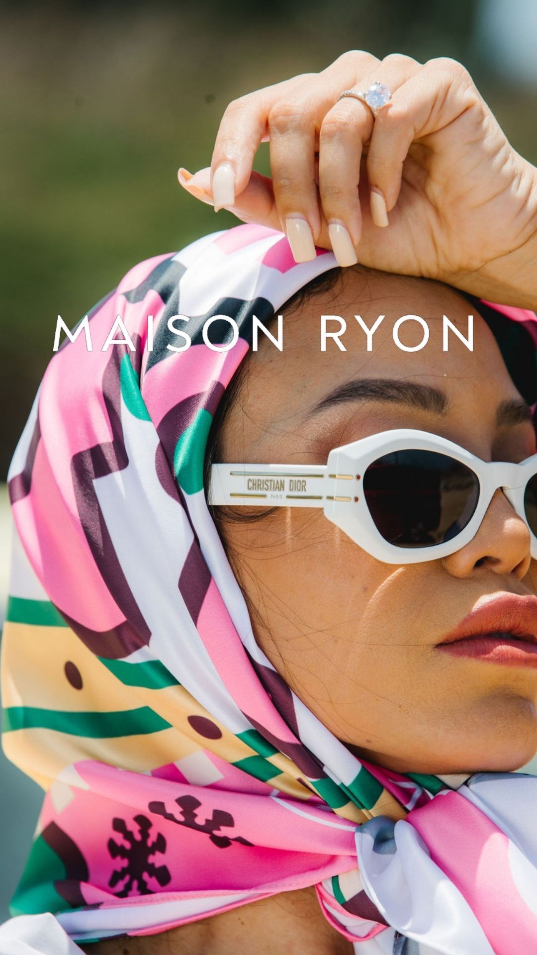 Soño Silk Scarf - Image 6