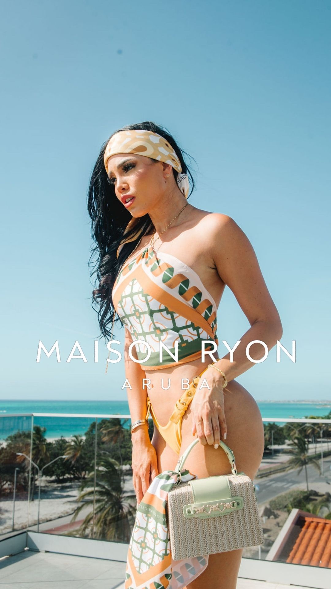 ALMA Silk Scarf - Image 9