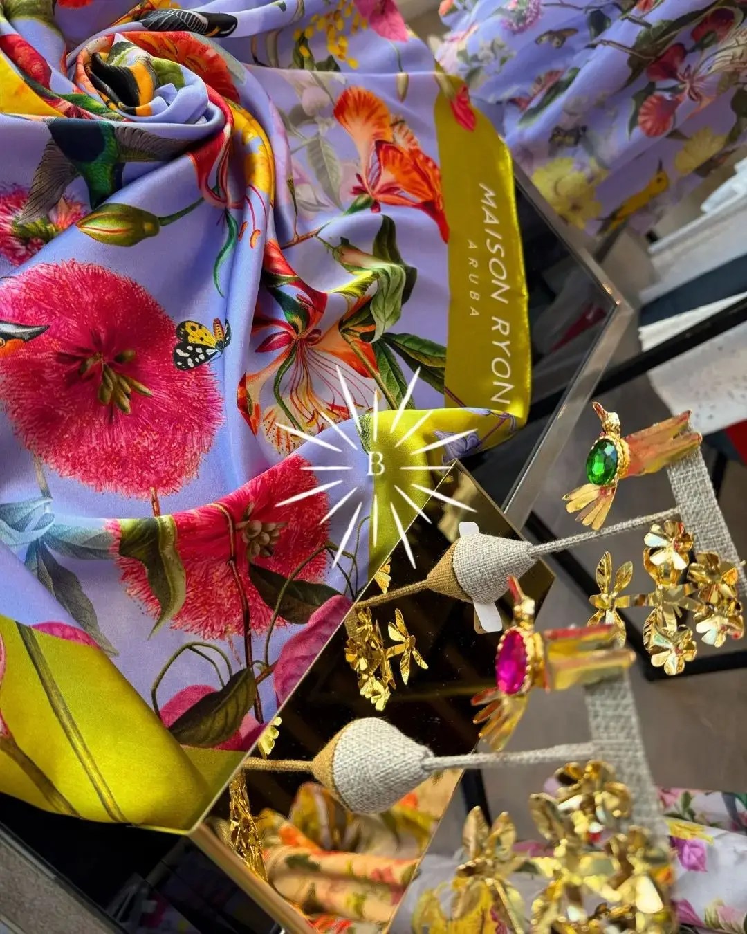 LILA MEMORIA HARDIN SILK SCARF - Image 3