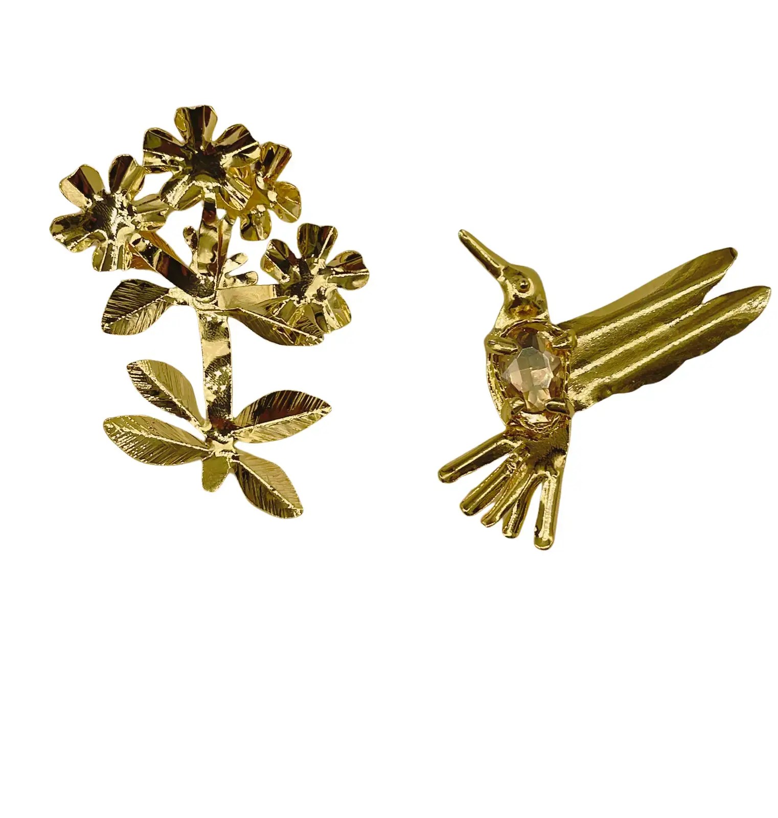 BLENCHI & KIBRAHACHA GOLDEN SHADOW by BRIYA x MR EARRINGS