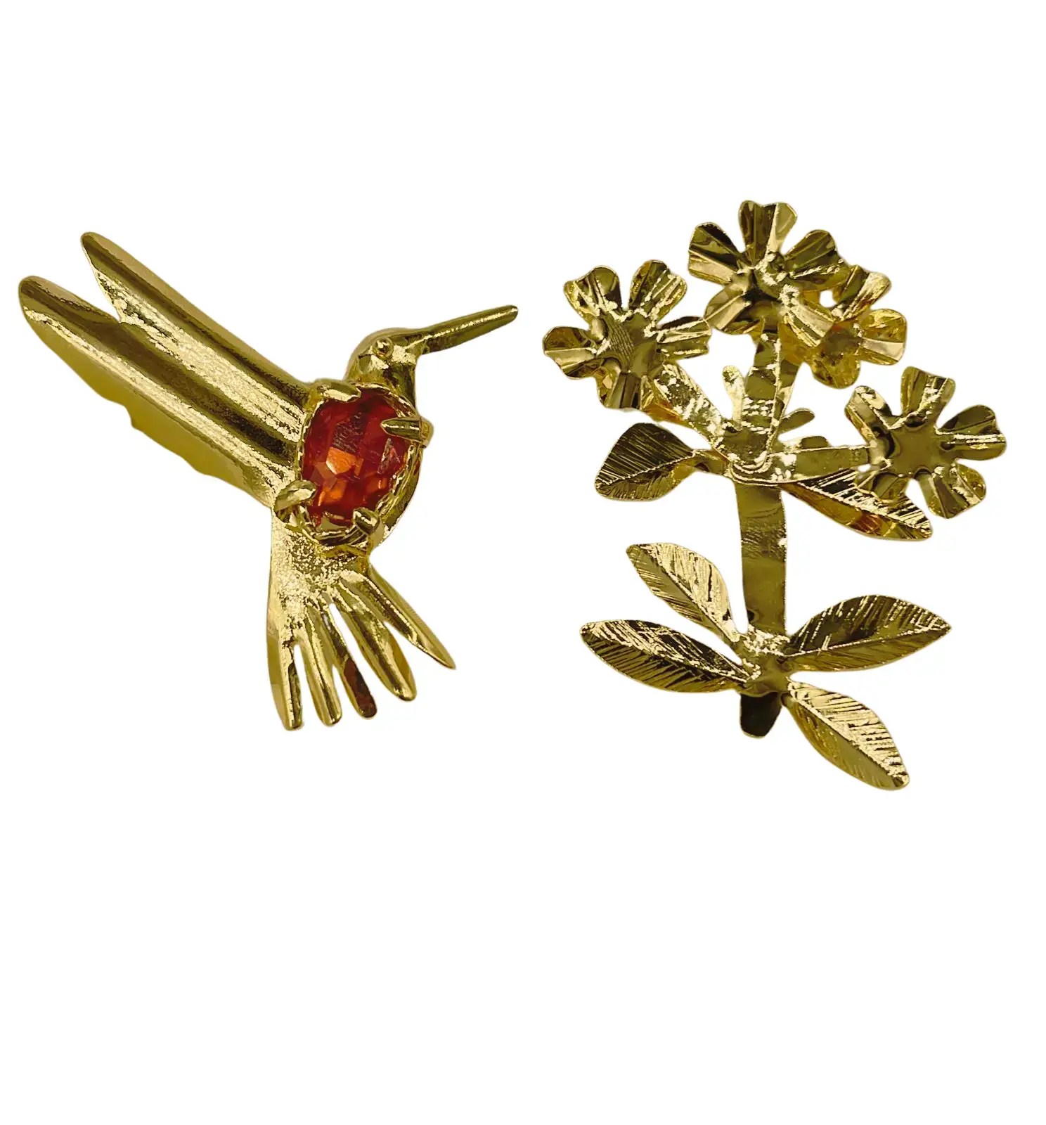 BLENCHI & KIBRAHACHA RED SCARLET IGNITE by BRIYA x MR EARRINGS