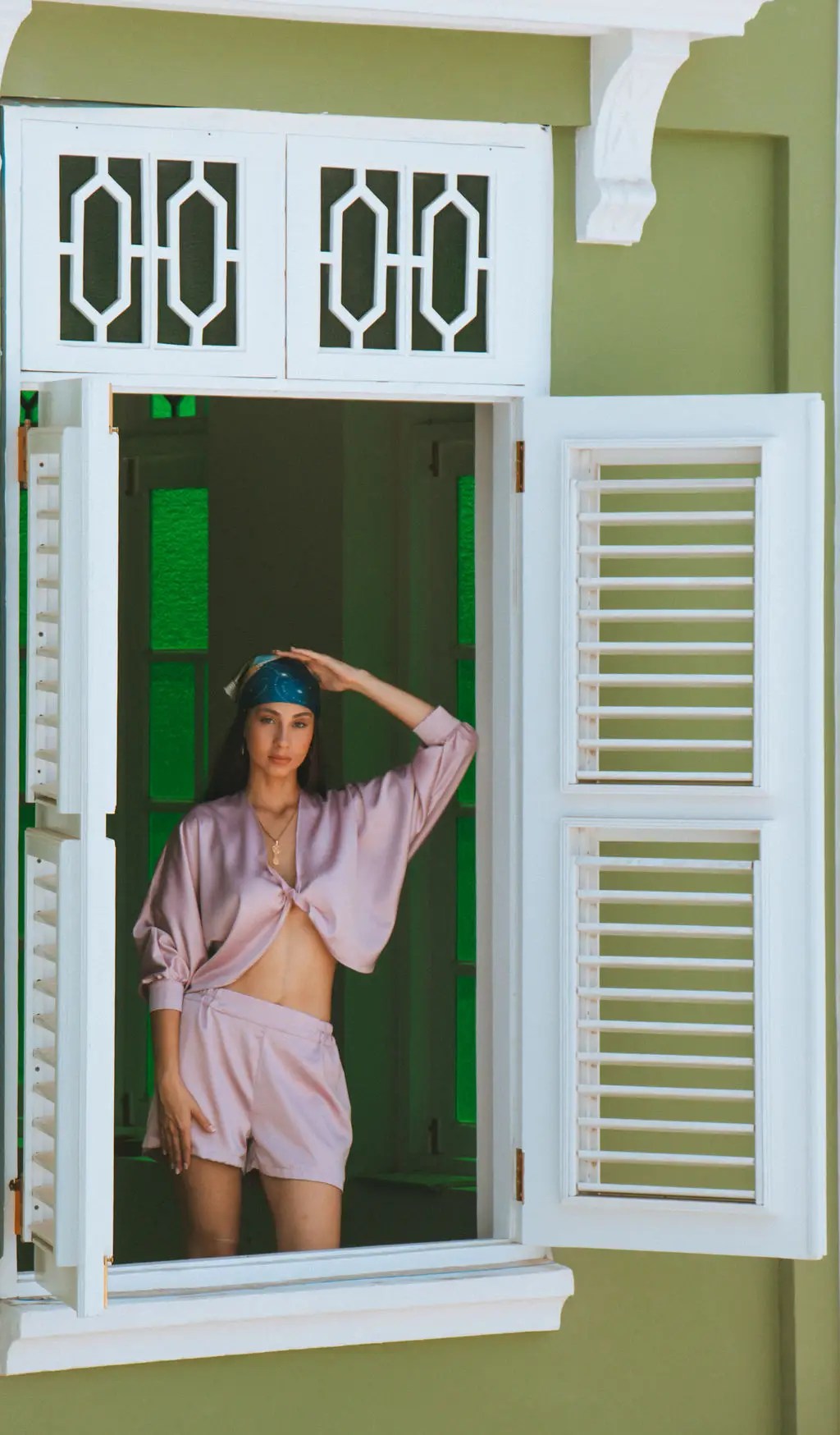 VENERANDA CELESTIAL SILK FOULARD - Image 4