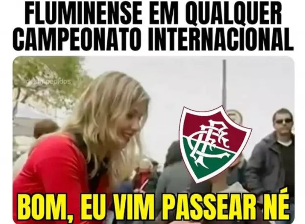 A inesperada vitória do fluminense sobre o favorito flamengo na noite. Nunca Trago Nada De Fora Os Memes Da Eliminacao Do Fluminense Na Libertadoresmais Que Um Jogo