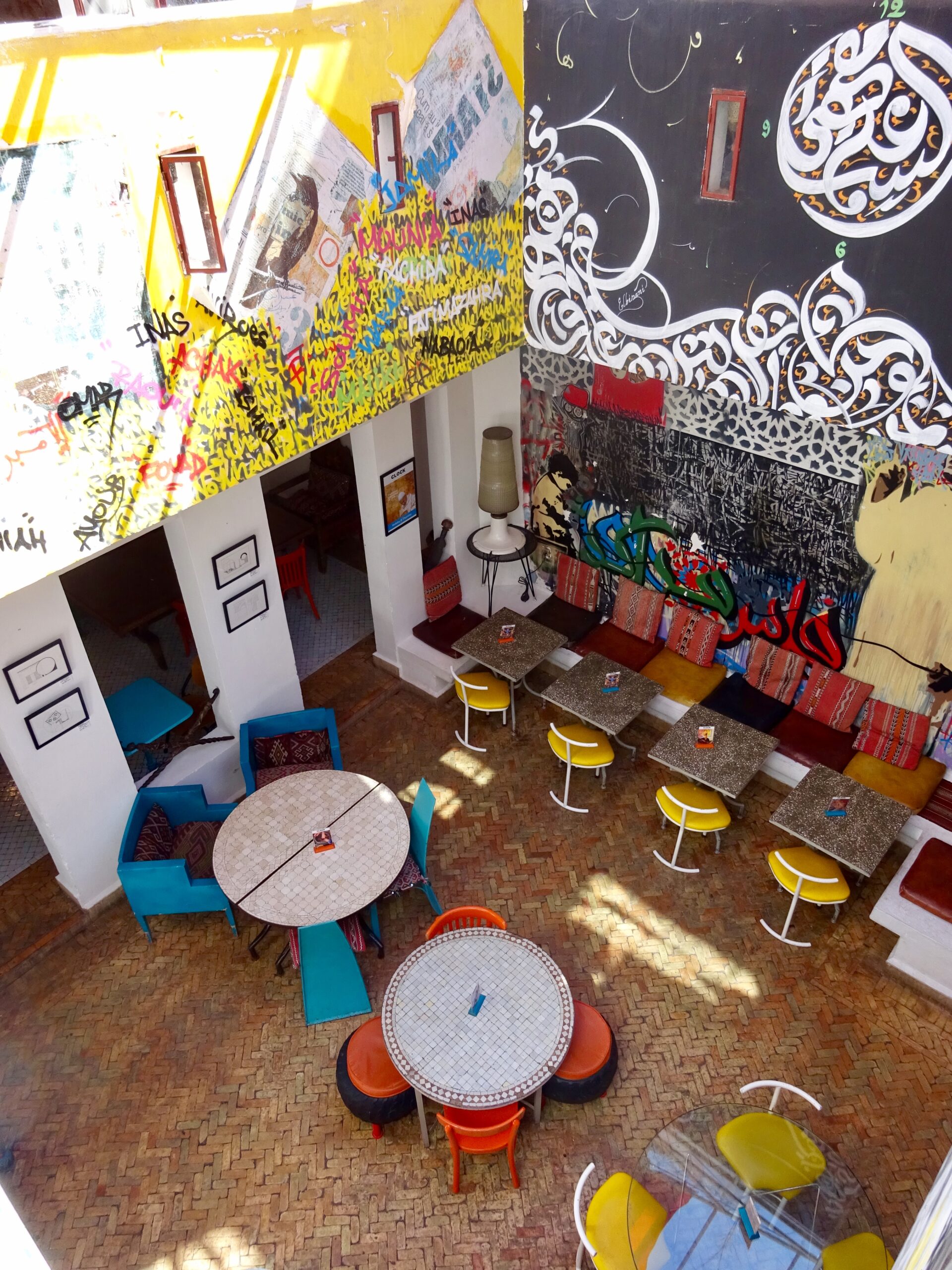 Cafe Clock em Marrocos, onde comer em Marraquexe