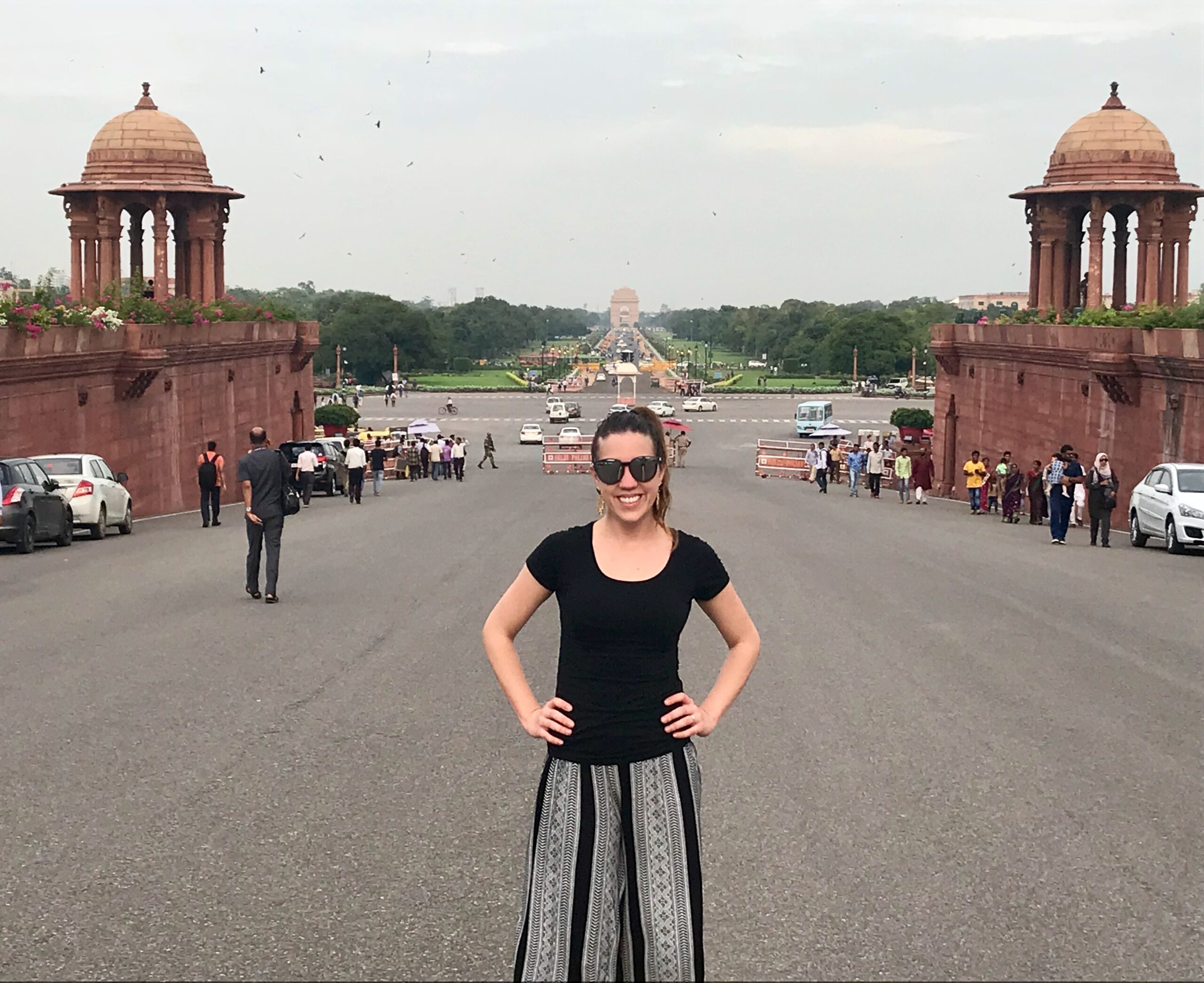 Avenida cerimonial Rajpath em Delhi
