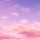 The sky is pink