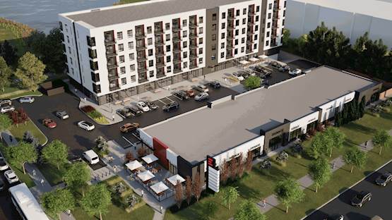 Stantec Tower Alberta Major Projects - Premium Sunset Background Gallery - Desktop