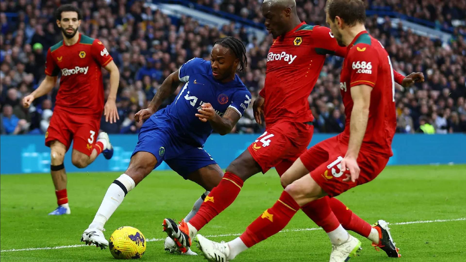 EPL: Chelsea Dibedil Wolves