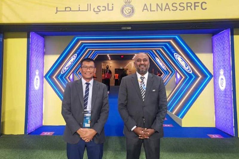 Christopher Raj dan Subkhiddin 2 Christopher Raj, Subkhiddin Bawa Nama Malaysia Di Piala Dunia Qatar 2022