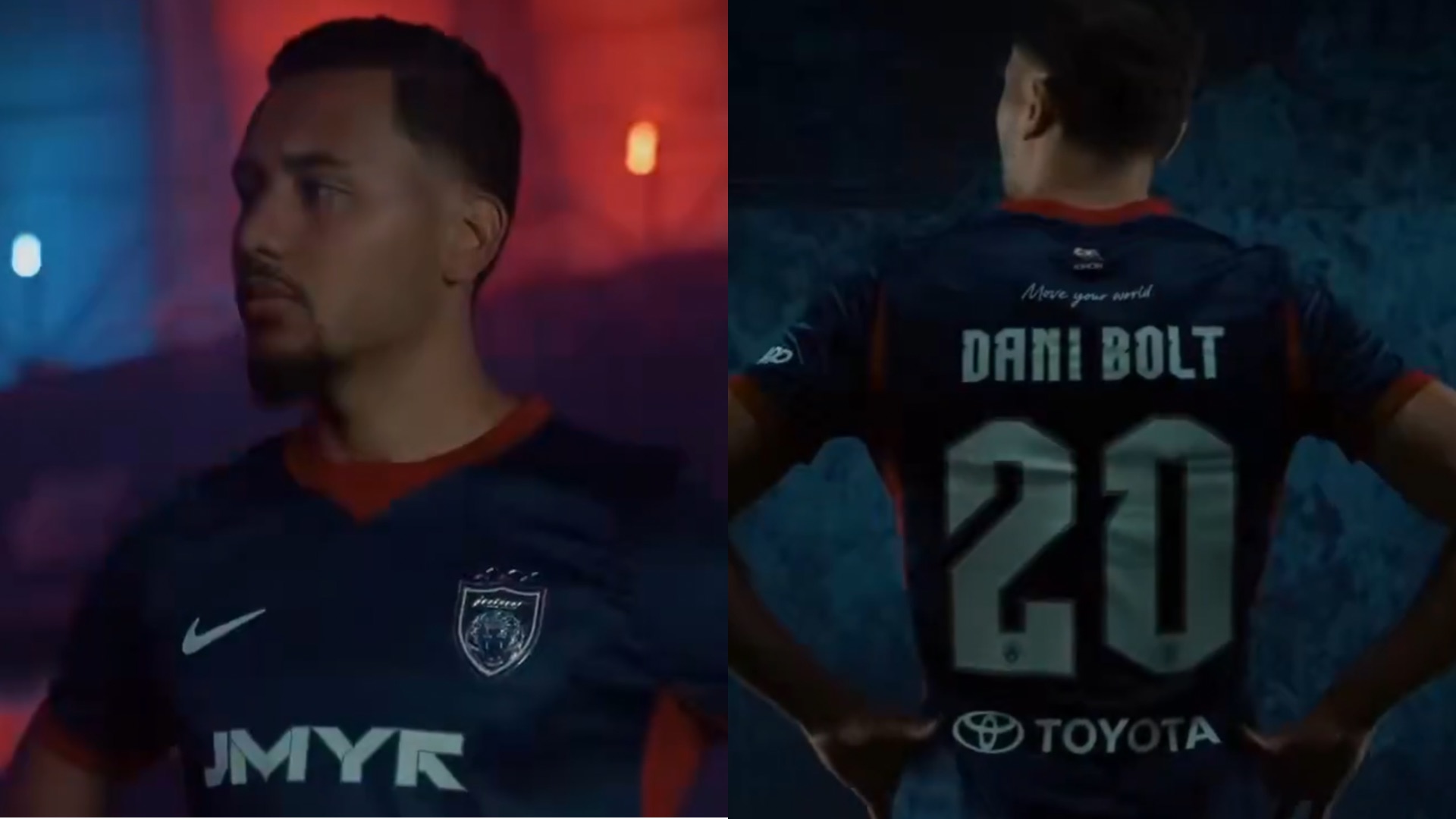 JDT Umum Ketibaan Dani Bolt