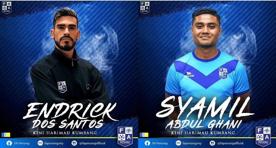 Pulau Pinang Tambah Muka Baharu Hadapi Liga Premier 2020
