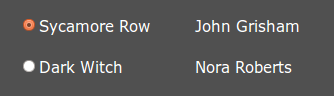 sample table