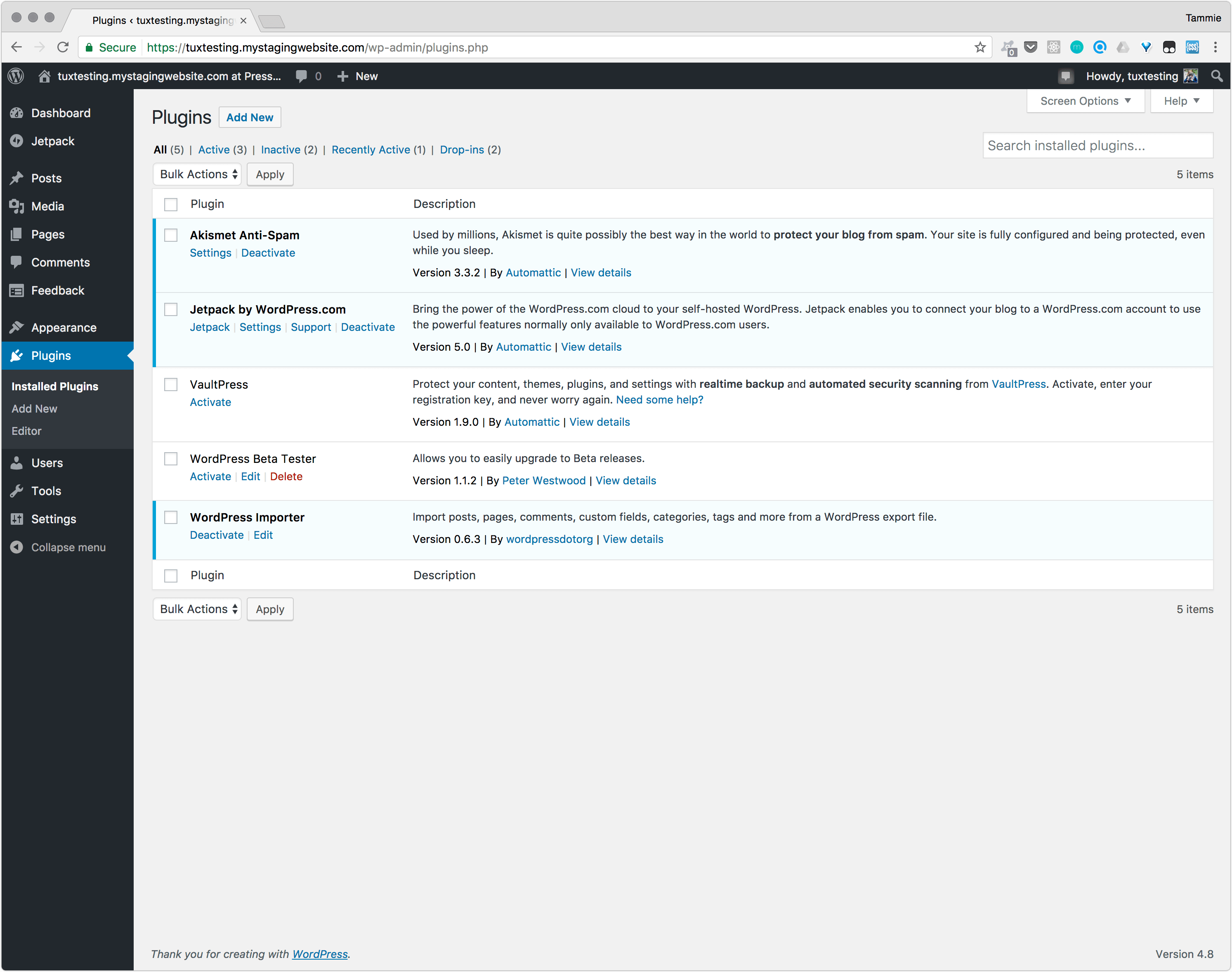 Step one: click edit