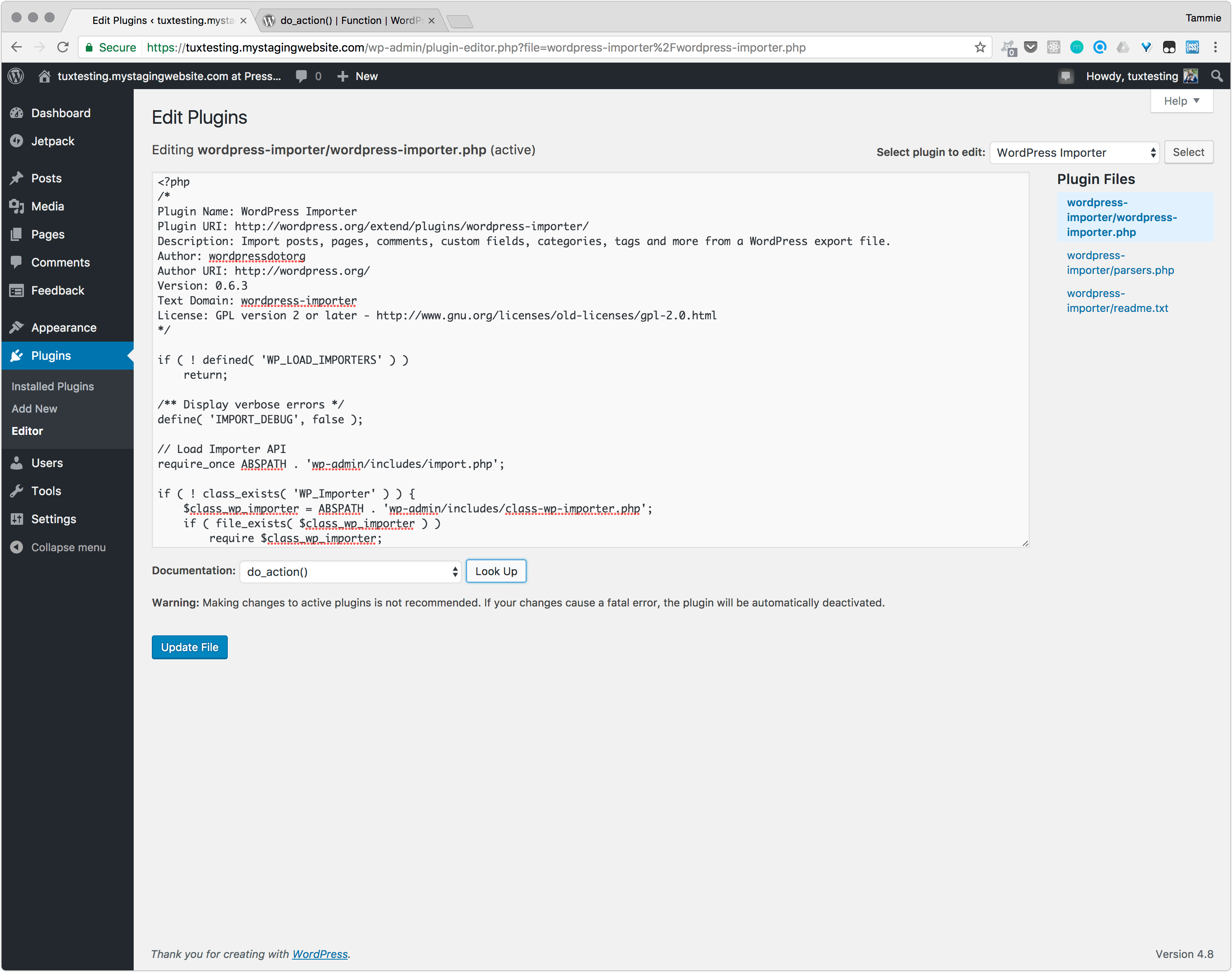 Step four: look up function
