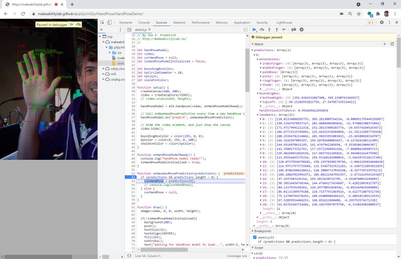 L7 Handpose Serial Physical Computing - Download Ultra HD Landscape Picture | Mobile