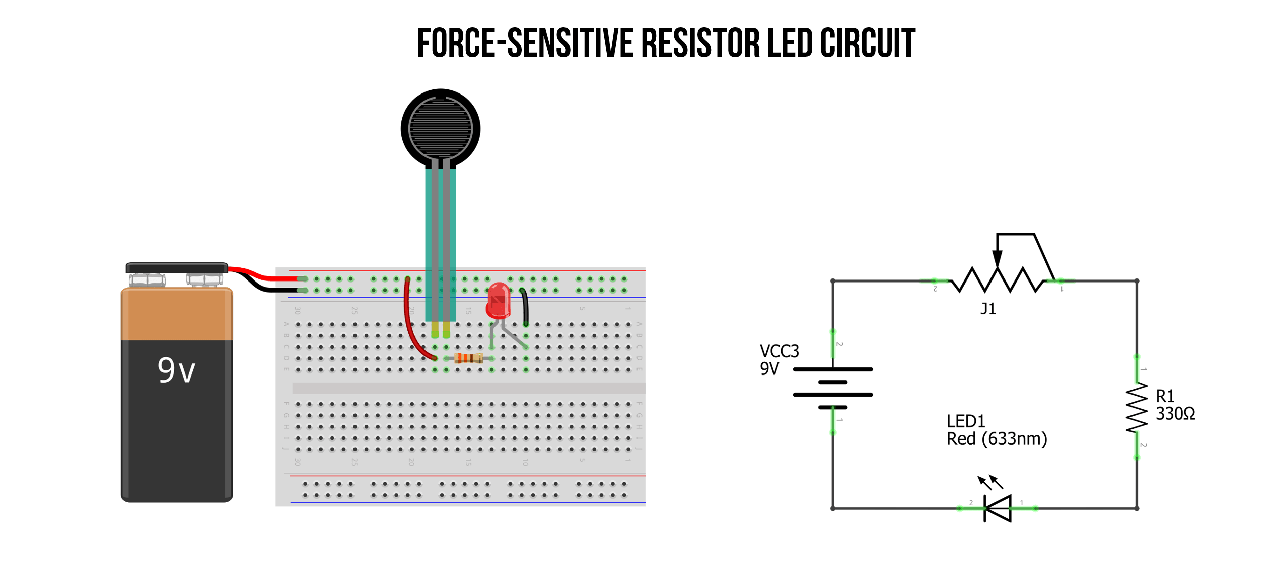Simple Rheostat Circuit Diagram