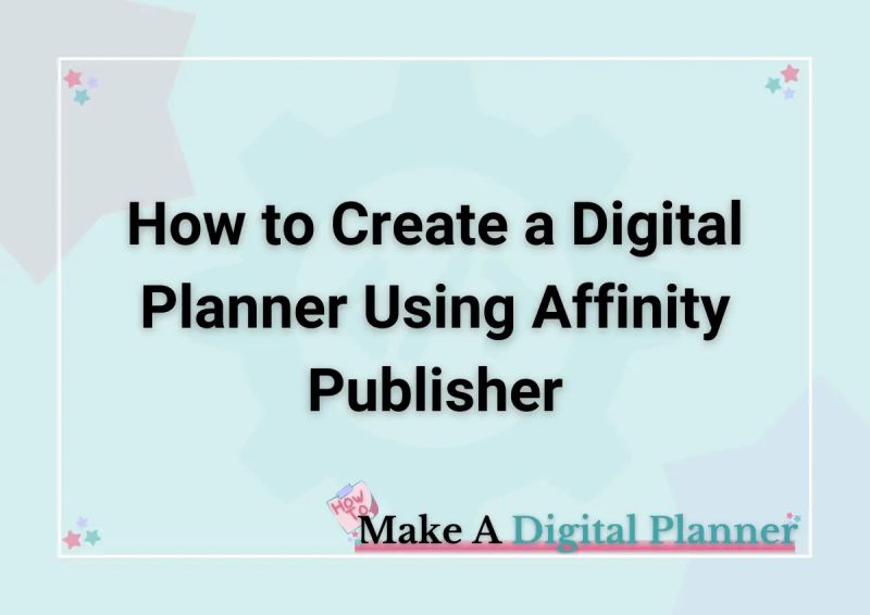 Affinity Publisher Ipad V2 Digital Planner Series Tools Studios - Creative High Resolution Vintage Images | Free Download