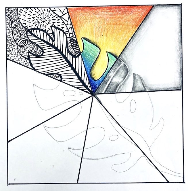 How to create the elements of art review project » Make a Mark Studios