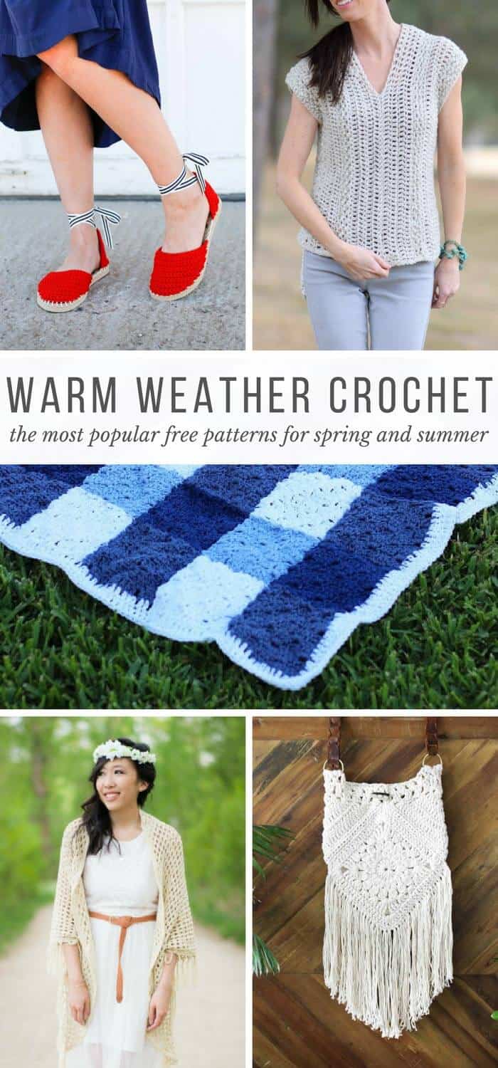 With a global pandemic suddenly leaving many of us with hours of free time we never had bef. 24 Popular Spring And Summer Crochet Patterns All Free Patterns
