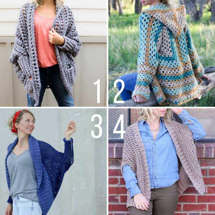 Easy crochet sweater patterns beginners free download tutorial