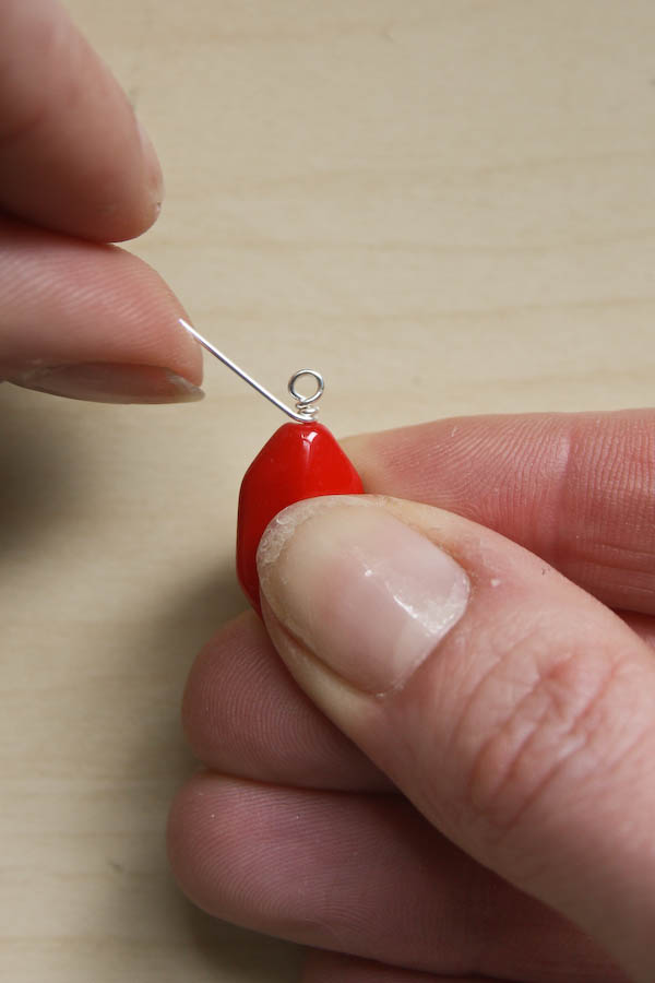 How to make plain and wrapped loops on headpins